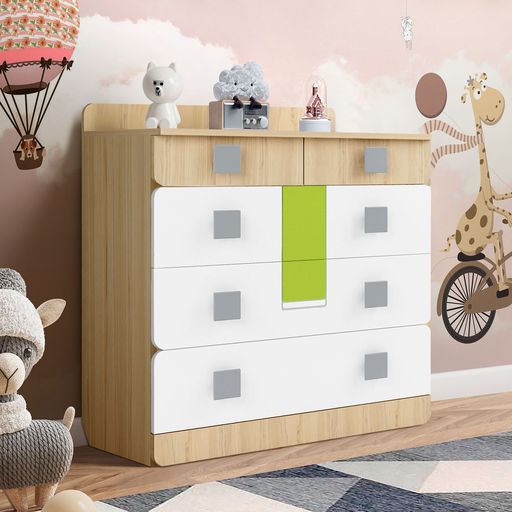 Комод «Стиль 9.1», лайм